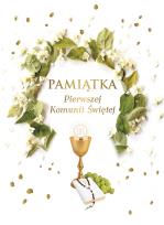 Okładka książki Pamiątka Pierwszej Komunii Świętej
