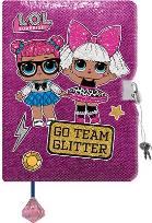 Opakowanie Pamiętnik z kłódką  A5, 96k L.O.L. Surprise!