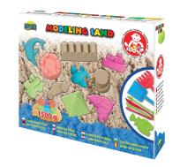 Opakowanie Piasek kinetyczny 1,5kg z foremkami i narzędziami