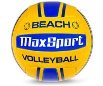 Opakowanie Piłka siatkowa/plażowa Max Sport żółto-niebieska