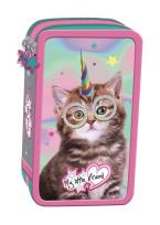 Opakowanie Piórnik potrójny z wyposażeniem Catcorn