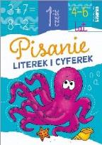 Okładka książki Pisanie literek i cyferek cz.1