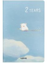 Opakowanie Planer wieloletni B6/128K Niebieski