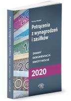 Okładka książki Potrącenia z wynagrodzeń i zasiłków 2020