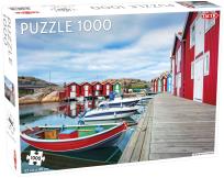 Opakowanie Puzzle 1000 Fishing Huts in Smge