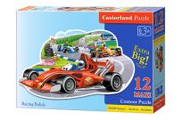 Opakowanie Puzzle 12 maxi Racing Bolide CASTOR