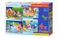 Opakowanie Puzzle 4w1 Beautiful Fairy Tales 8-12-15-20
