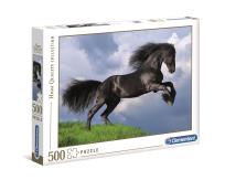 Opakowanie Puzzle 500 HQ Fresian Black Horse