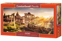 Okładka książki Puzzle 600 el. Panoramiczne: View of the Forum Romanum/ B-060269