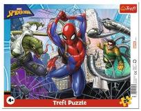 Opakowanie Puzzle ramkowe 25 Odważny Spiderman TREFL