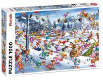 Opakowanie Puzzle Ruyer, Święta na Stoku, 1000