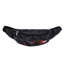 Opakowanie Saszetka na pasek nerka WB1 CZARNA ABSTRAKCJA 3D