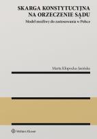 Okładka książki Skarga konstytucyjna na orzeczenie sądu