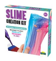 Opakowanie Slime creation kit magnetyczny świecący neonowy slime