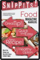 Opakowanie Snippits! Food znaczniki jedzenie samoprzylepne