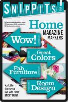 Opakowanie Snippits! Home znaczniki dom samoprzylepne