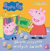 Okładka książki Świnka Peppa Wesołe przygody małych świnek