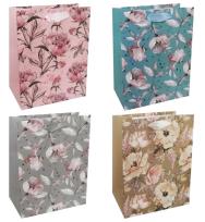 Opakowanie Torba prezentowa 18x23 pastelowe kwiaty