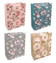 Opakowanie Torba prezentowa 26x32 pastelowe kwiaty