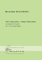 Okładka książki Trzy preludia na fortepian