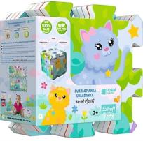 Opakowanie Układanka Puzzlopianka - Kotki Psotki TREFL