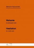 Okładka książki Wahanie na skrzypce solo