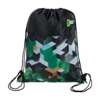 Opakowanie Worek na obuwie St.Right SO-01 Zielone klocki 3D