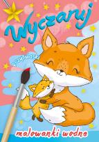 Okładka książki Wyczaruj przytulaski Malowanki wodne