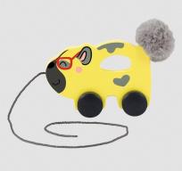 Opakowanie Zabawka drewniana - Piesek Śmieszek TREFL