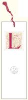 Opakowanie Zakładka do książki z anagramem Litera L