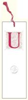 Opakowanie Zakładka do książki z anagramem Litera U
