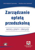 Okładka książki Zarządzanie opłatą przedszkolną / JBK1377E