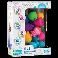 Opakowanie Zestaw kulkoklocków 30 elementów Lalaboom 61079