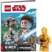 Okładka książki Zestaw: Star Wars. Jedi w akcji + minifigurka
