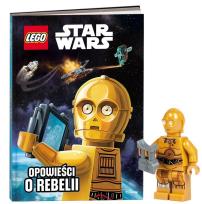 Okładka książki Zestaw: Star Wars. Opowieść o rebelii +minifigurka