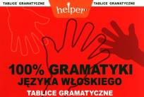 Okładka książki 100% Gramatyki j.włoskiego Tablice KRAM