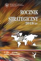 Okładka książki 2019/2020 ROCZNIK STRATEGICZNY t. 25