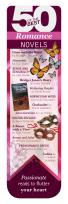 Opakowanie 50 BEST - Romance - magnetyczna zakładka do książk
