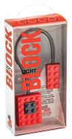 Opakowanie Block Light - lampka do książki NEON - czerwona