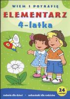 Okładka książki Elementarz 4-latka