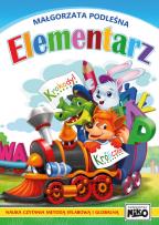 Okładka książki Elementarz. Nauka czytania metodą sylabową i globalną.