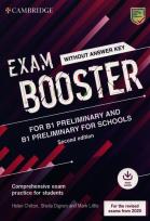 Okładka książki Exam Booster for B1 Preliminary and B1 Preliminary for Schools without Answer Key with Audio for the Revised 2020 Exams