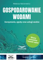 Okładka książki Gospodarowanie wodami