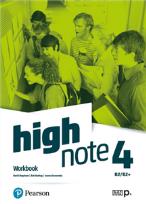 Okładka książki High Note 4 WB B2/B2+ + Online Practice PEARSON