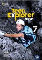 Okładka książki J. Angielski SP 7 Teen Explorer New ćw. NE w.2020