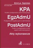 Okładka książki Kodeks postępowania administracyjnego