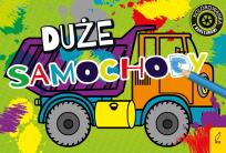 Okładka książki Kolorowanki. Duże auta