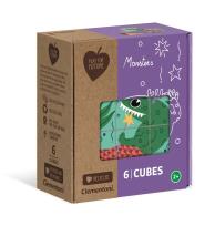 Opakowanie Kostki 6 sztuk play for future monsters 44005