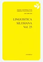 Zdjęcie produktu Linguistica Silesiana Vol. 25