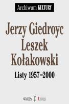 Okładka książki Listy 1957-2000